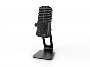 IK Multimedia iRig Stream Mic Pro Statief Studiomicrofoon Zendmethode:Kabelgebonden Incl. standaard, Incl. kabel