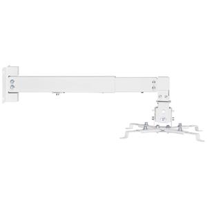 speakaprofessional SP-PWM-101 Beamer-Wandhalterung Drehbar Wandabstand (max.): 600mm Weiß