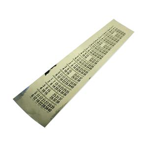 Fiftiesstore Rock-Ola Model Tempo 1 200 Select Jukebox Letter/Nummer Stickers Voor Rol