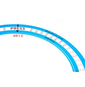 Fiftiesstore Rock-Ola sticker populariteitsmeter model 1488 / 1496 Regis / Empress (120 select)