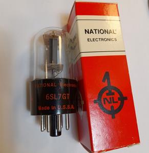 Fiftiesstore National Electronics 6SL7GT Versterker Buis