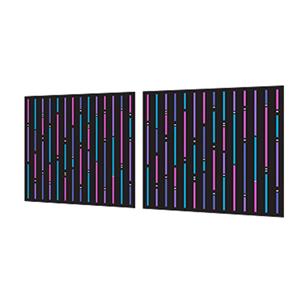Fiftiesstore Seeburg LS1 Voorkant Backlit Display Panelen