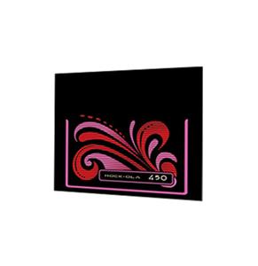Fiftiesstore Rock-Ola 450 Display Insert Voor Gebogen Ruit