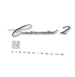 Fiftiesstore AMI Continental 2 Sticker Ruit Voorkant