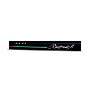 Fiftiesstore Rock-Ola 418S/SA Rhapsody II Ruit Voorkant Sticker