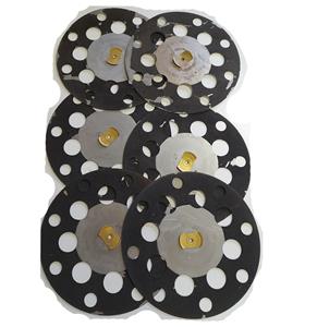 Fiftiesstore Set Van 6 Originele Jukebox Record Trays Met 45RPM Record Clip - GEBRUIKT