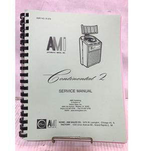 Fiftiesstore AMI Continental 2 Jukebox Service Manual