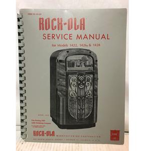 Fiftiesstore Rock-Ola 1422, 1426 And 1428 Jukebox Service Manual