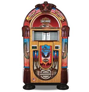 Fiftiesstore Rock-Ola Harley-Davidson Nostalgic Classic CD Jukebox