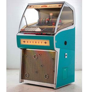 Fiftiesstore Sound Leisure Rocket 80 CD Jukebox Turquoise