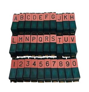 Fiftiesstore Seeburg VL200 Druktoetsen Set