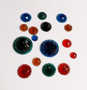 Fiftiesstore AMI A Casting Jewel Gem Set (16st)