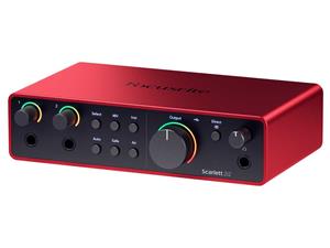 Focusrite Scarlett 2i2 4th Gen USB audio interface