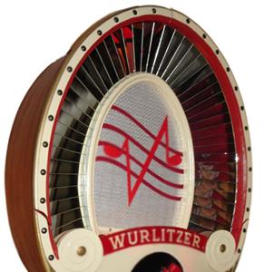 Fiftiesstore Wurlitzer 4007 Speake Complete Spiegels Set
