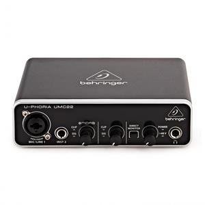 Behringer U-Phoria UMC22 USB audio interface