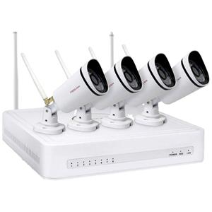 Foscam FN7108W-B4-1T WLAN IP-Überwachungskamera-Set 8-Kanal mit 4 Kameras 1920 x 1080 Pixel