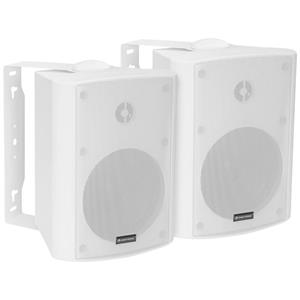 Omnitronic ALP-5A white Aktives PA-Lautsprecher-Set 30W 2St.