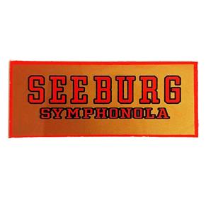Fiftiesstore Seeburg Symphonola Logo Kaart