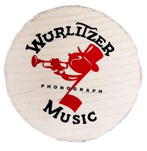 Fiftiesstore Wurlitzer 4000 Speaker Grill Doek