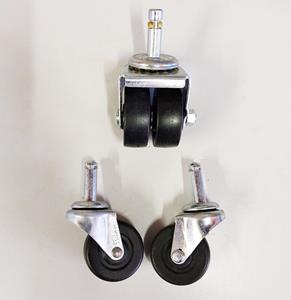 Fiftiesstore 3 Stuks Wielen Set, Inclusief Dubbel Wiel, Voor Wurlitzer Models 1100,1250,1400, 1500/1550