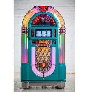 Fiftiesstore Sound Leisure Slim Line 80-CD Jukebox 1015 - Turquoise