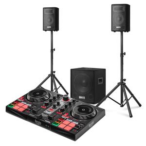 DJ Beginnersset van  DJ Control Inpulse + Vonyx VX0812BT