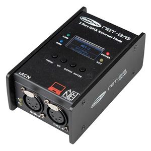 Net-2/5 Pocket 2-kanaals ArtNET-DMX node 5p XLR