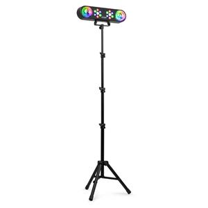 Retourdeal -  AllStar2 LED discolamp op statief - 2 PAR spots +