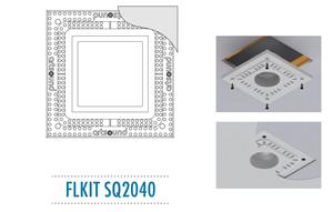 ArtSound  FLKIT SQ2040 Flush Mount Kit voor SQ2040 - Wit