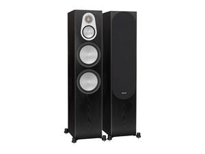 MonitorAudio Monitor Audio: Silver 500 Vloerstaande Speakers 2 stuks - Black Oak