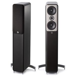 QAcoustics Q Acoustics: Concept 50 Vloerstaande Speakers - 2 Stuks - Hoogglans zwart