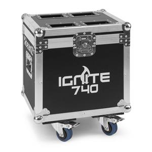 BeamZ Professional FC740I flightcase voor 2x de IGNITE740 Movinghead