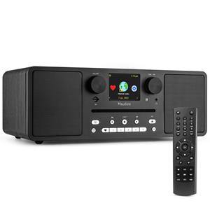 Audizio Retourdeal -  Naples stereo DAB radio met CD speler, Bluetooth,