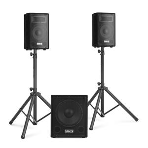 Vonyx Retourdeal -  VX0812BT complete geluidsinstallatie met Bluetooth