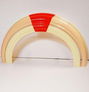 Fiftiesstore Wurlitzer 1015 OMT (One More Time) Bovenste Plastic Boog