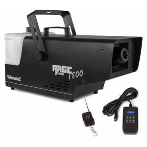 BeamZ Retourdeal -  RAGE1800 sneeuwmachine met draadloze
