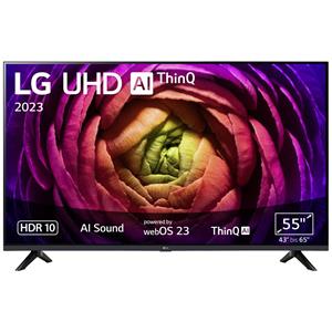 LG Electronics 4K Smart UHD TV 55UR73006LA LCD-TV 139.7 cm 55 inch Energielabel G (A - G) UHD, Smart TV, WiFi, CI+* Zwart