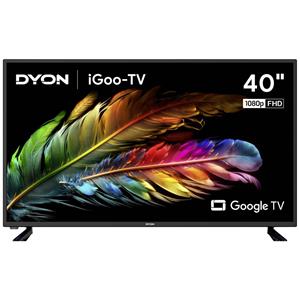 Dyon iGoo-TV 40F LED-TV 101.6cm 40 Zoll EEK F (A - G) CI+, DVB-C, DVB-S2, DVB-T2, Full HD, Smart TV,