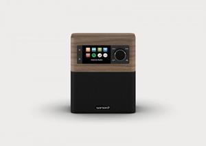 Sonoro STREAM - DAB+ radio - internet radio - Wifi - BlueTooth - Walnoot/Zwart