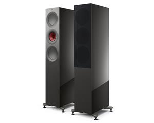 KEF R7 meta vloerstaande luidspreker - titanium hoogglans