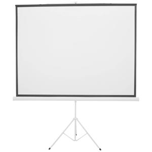 Eurolite 80901203 Oprolbaar projectiescherm (statief) 200 x 150 cm Beeldverhouding: 4:3