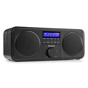 Audizio Retourdeal -  Novara stereo FM en DAB radio - 40W - Zwart