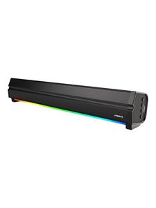 STREETZ SB100 Soundbar Schwarz Bluetooth, Lautsprecherbeleuchtung, USB