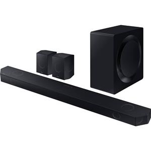 Samsung Q-Soundbar HW-Q995GD Surroundsysteem Zwart Dolby Atmos, Bluetooth, High-Resolution Audio, WiFi, Wandbevestiging, Spraakbesturing