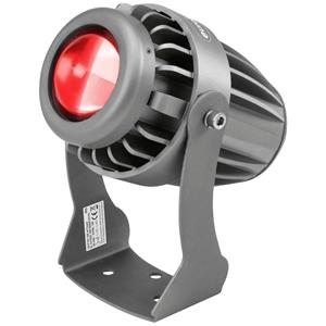 Eurolite LED IP PST-10W rot LED-pinspot Aantal LEDs: 1 10 W Zwart