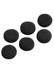 00184152 Koptelefoon oorkussen 6 stuk(s) 19 mm Zwart