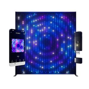 Twinkly LED Lightwall met besturing via app en aluminium standaard