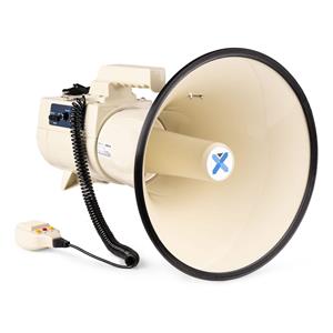Vonyx MEG150 Megafoon Pro - 200W Krachtige megafoon - Met sirene en
