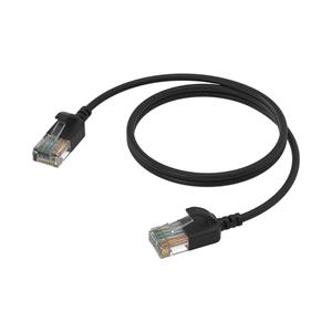 Procab CSD560B/3 Slimline CAT6a kabel 3m