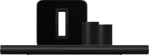 Sonos Arc Ultra + Era 100 Home Cinema Set Zwart